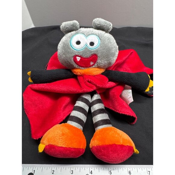 Baby Starters Plush Halloween Vampire Monster Security Blanket 12"Snuggly Lovie - Picture 2 of 7